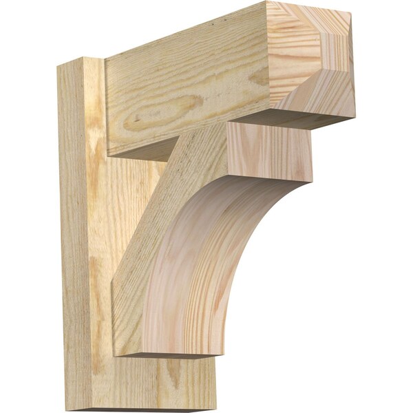 Ekena Millwork Westlake Craftsman Rough Sawn Outlooker, Douglas Fir, 6"W x 14"D x 14"H OUT06X14X14WTL04RDF - main